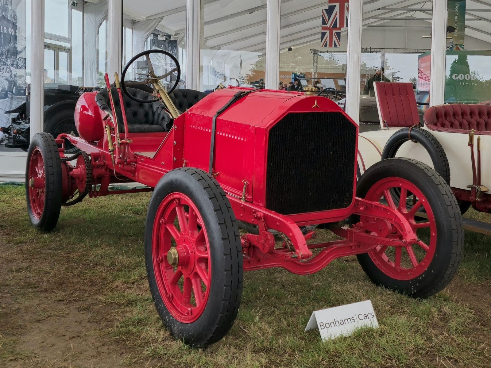Mercedes Simplex de perfil — pre-guerra (1900s)