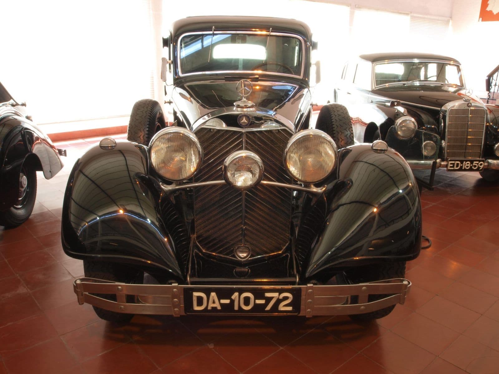 Mercedes-Benz 770 "Grosser" restaurado al aire libre — pre-guerra (años 1930)